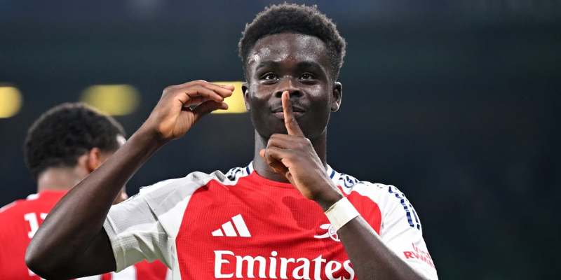 Bukayo Saka tại Arsenal