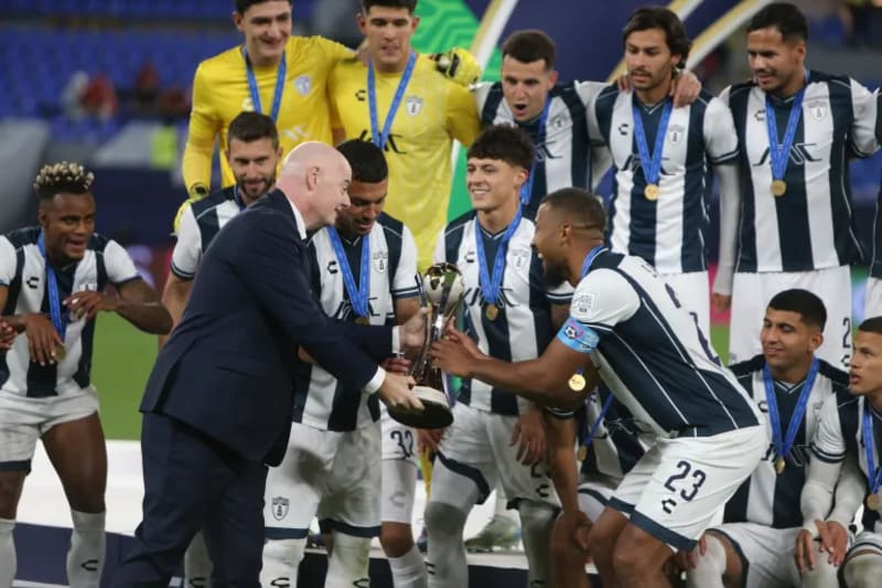 CLB Pachuca đạt được nhiều danh hiệu lớn trong nước và khu vực