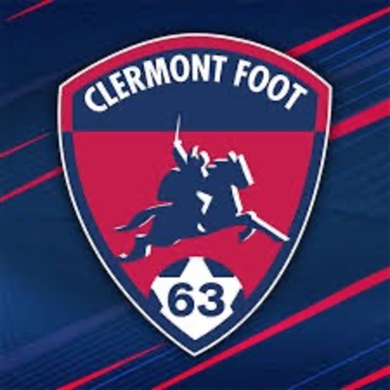 Logo chính thức của đội bóng Clermont Foot