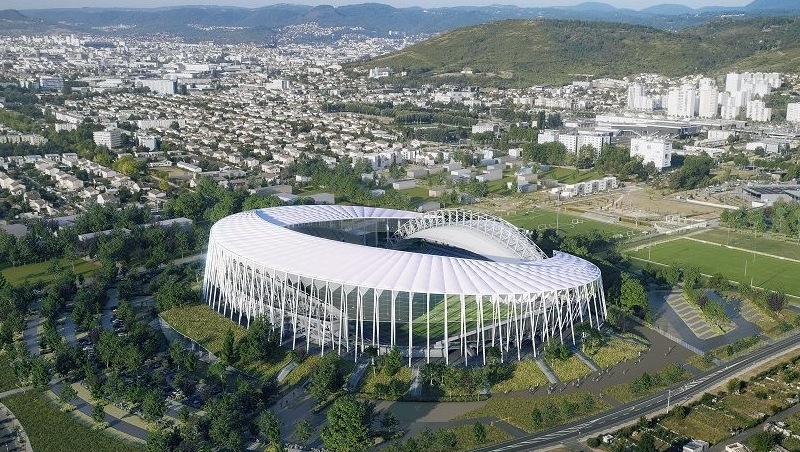 Sân nhà Stade Gabriel-Montpied của đội bóng Clermont Foot
